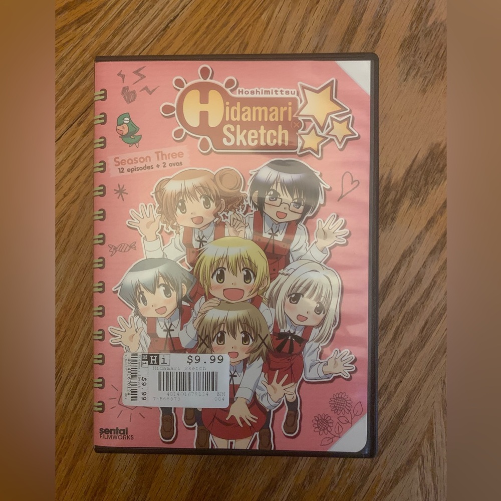 Hidamari sketch Anime season 3 12 episode’s + 2 ovas.